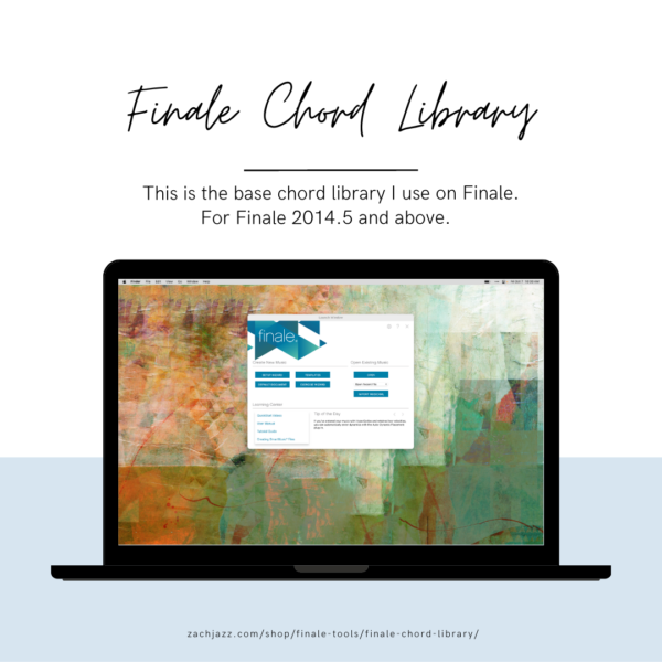 Finale Chord Library