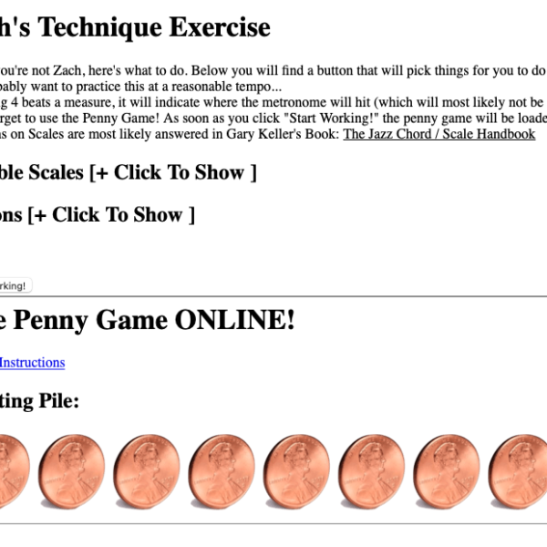 Technical Mastery Workout Web App (Zach's Version)